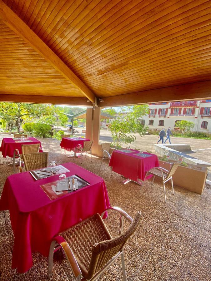 Hotel - Restaurant De La Paix Barbotan les Thermes Bagian luar foto